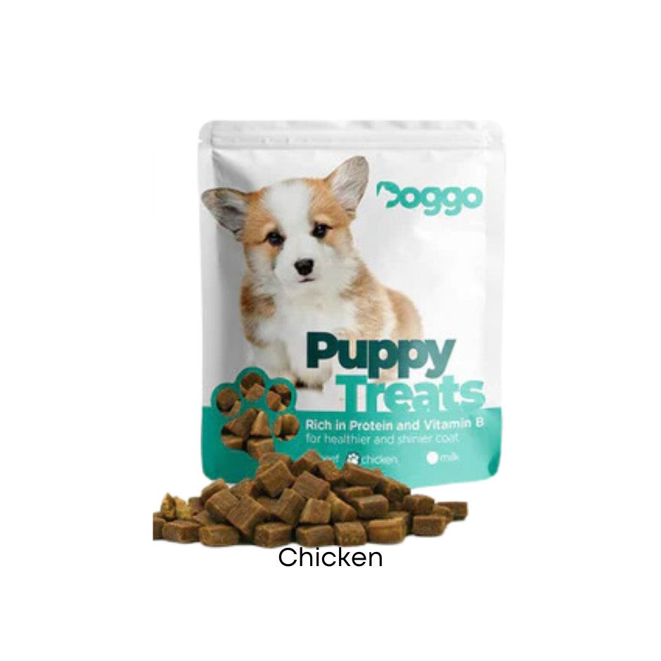 Doggo Cubes Puppy Treats Beef, Chicken & Milk Flavors 87g