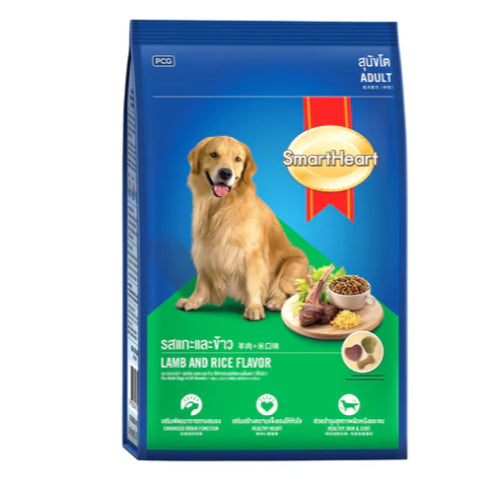 SmartHeart Adult Dry Dog Food Roast Beef 3kg – Healthy Crunchy Kibble