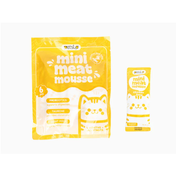 Petsup Dog Wet Food Mini Meat Mousse 6pcs