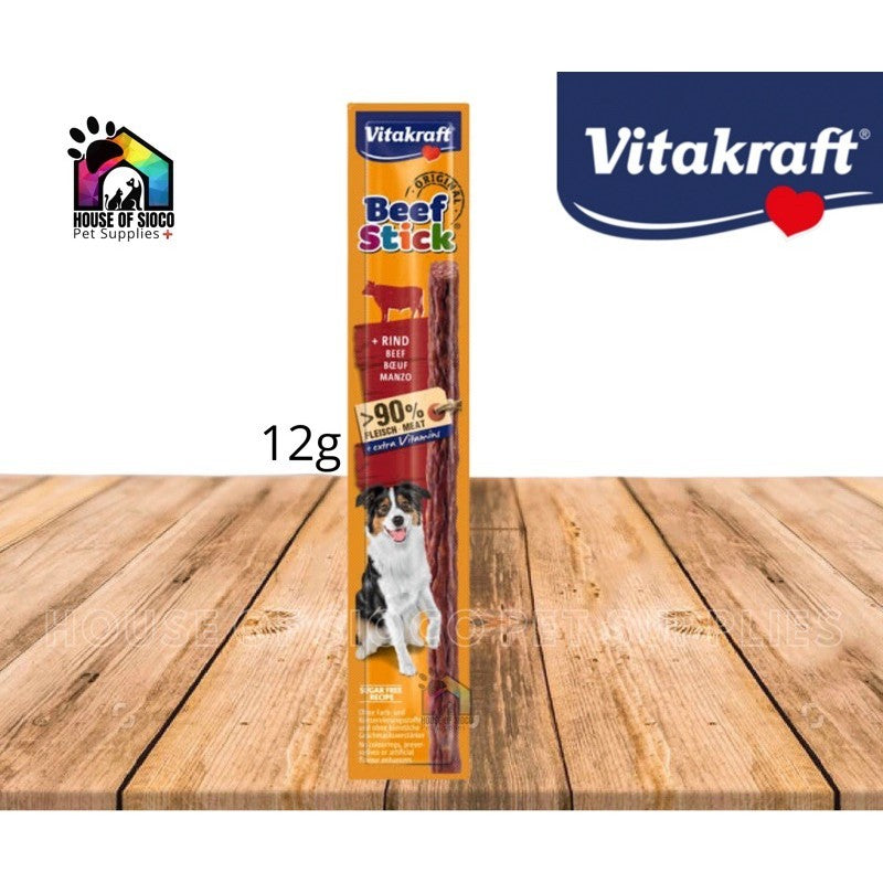 Vitakraft Beef/Turkey Sticks Dog Treats 12g