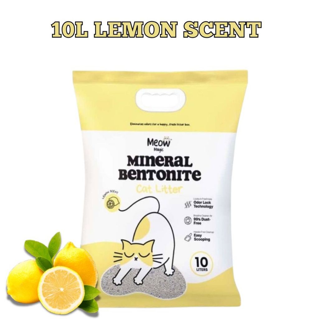 Meow Magic Bentonite Cat Litter Sand 10L