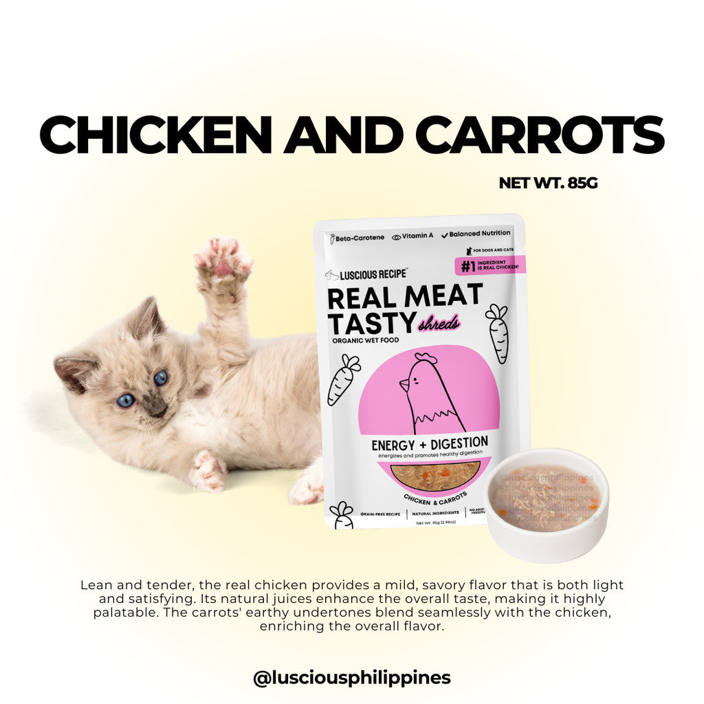 Luscious Recipe Real Meat Organic Wet Food 85g
