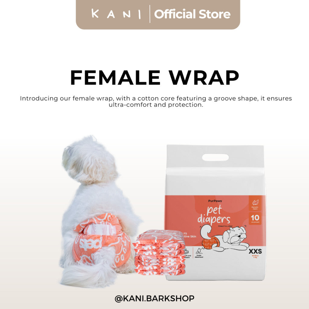 PurPaws Disposable Dog Diaper Male & Female