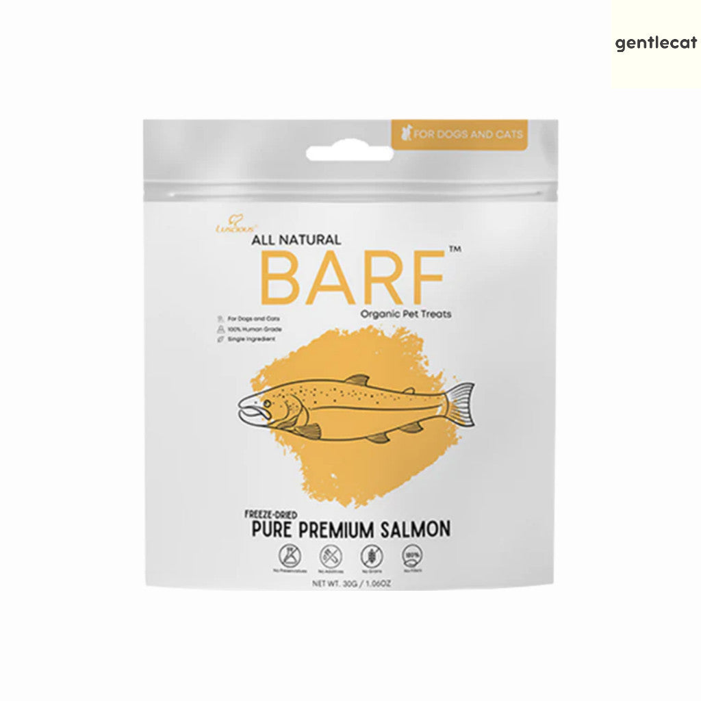 Luscious BARF Freeze-Dried Dog & Cat Treats 30g – All Natural Single Ingredient