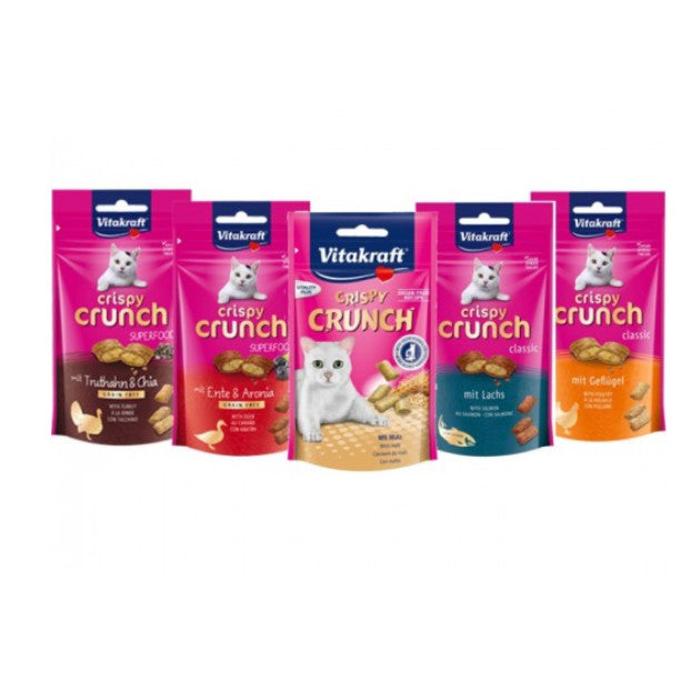Vitakraft Crispy Crunch Cat Treat 60g