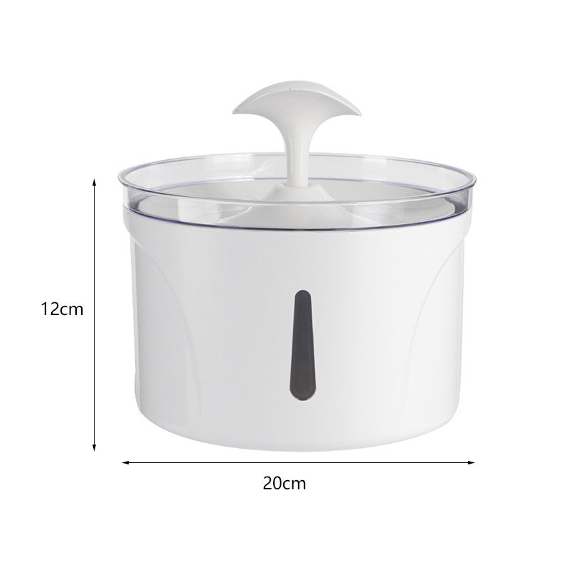 Petsup Automatic Silent Water Fountain for Cats and Dogs 2.5L