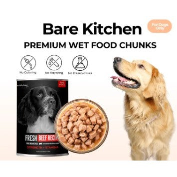 Bare Kitchen Organic Meat Wet Food 430g