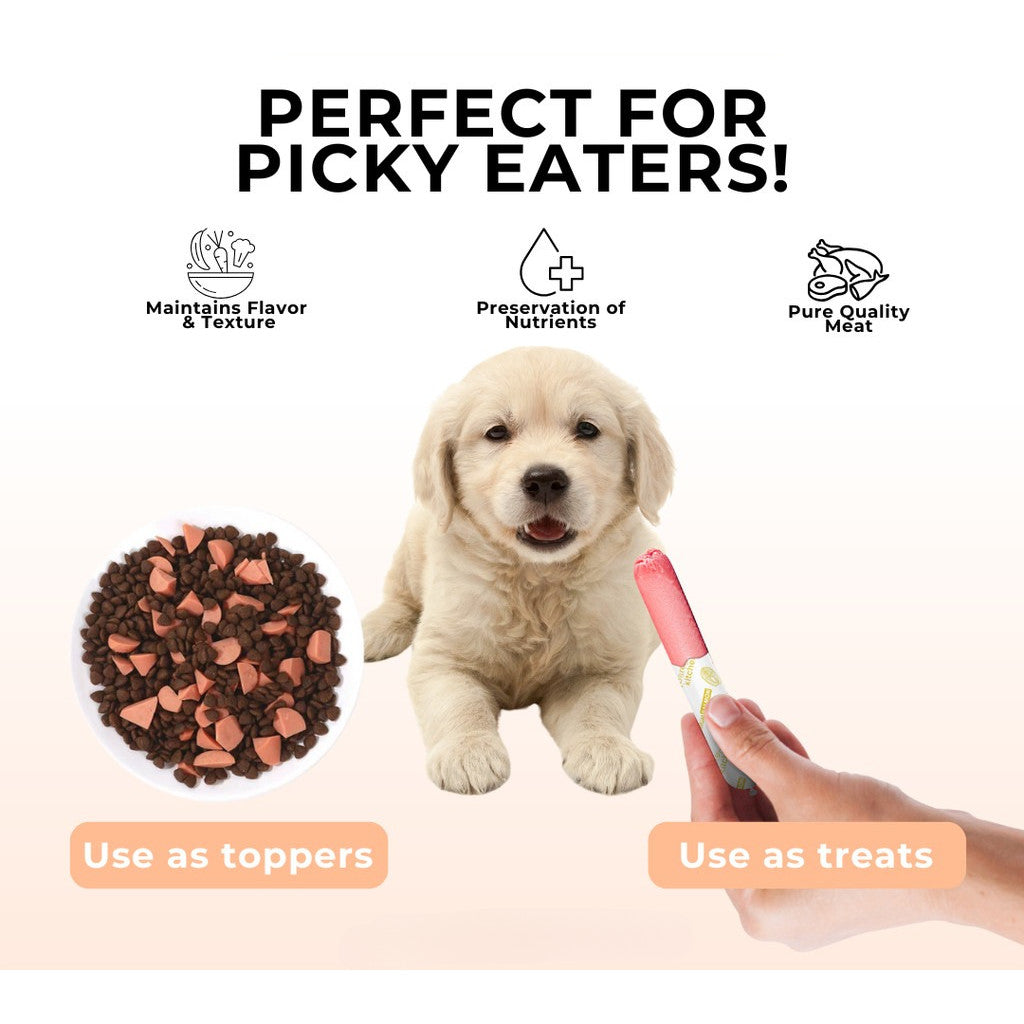 Bare Kitchen Premium Pet Ham Sausage with Taurine & Spirulina [Per Pack]