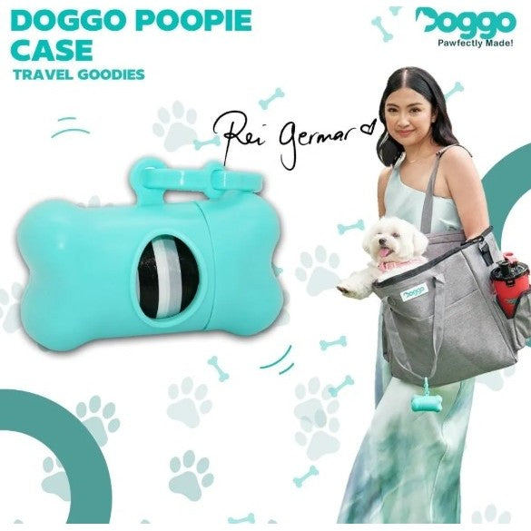 Doggo Poopie Case with Portable Hook