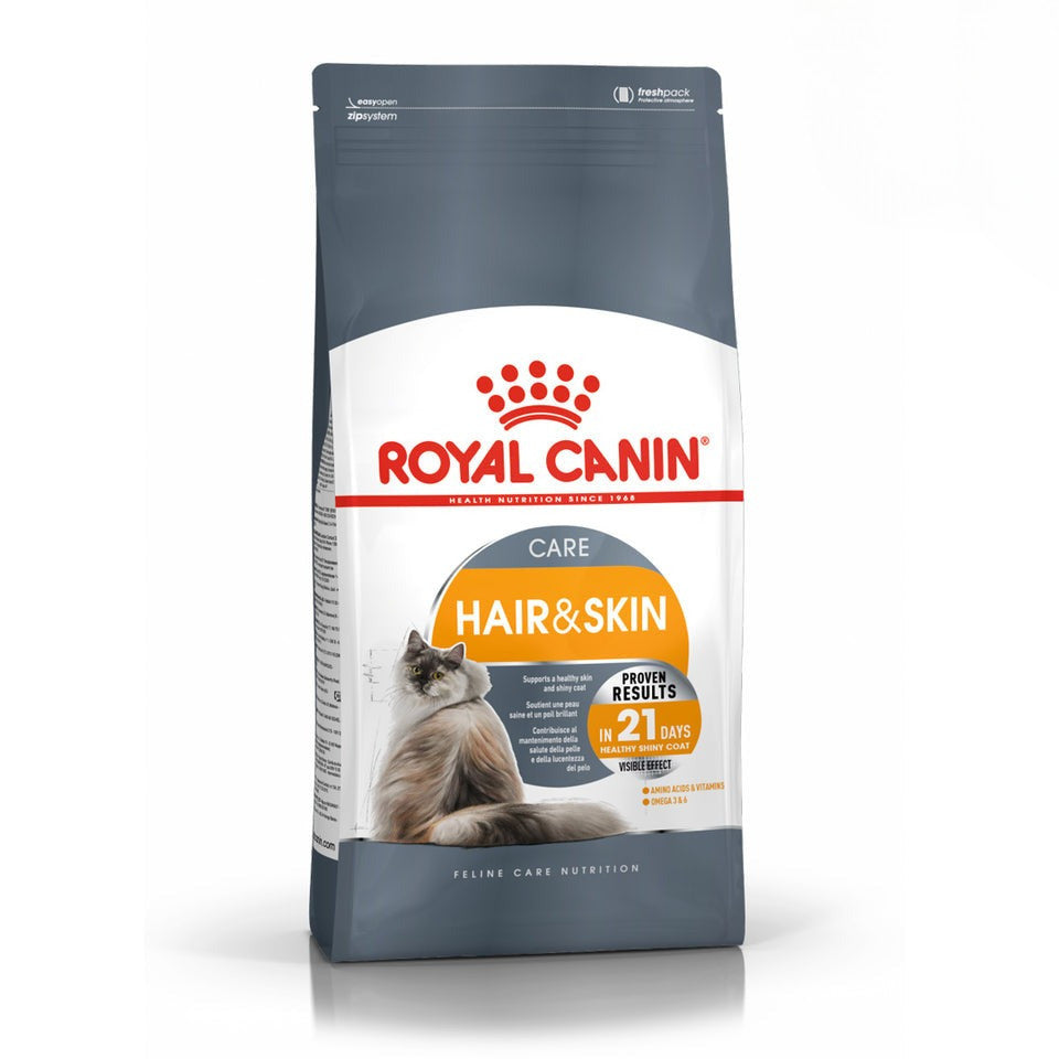 Royal Canin Hair & Skin Care Adult Dry Cat Food 400g