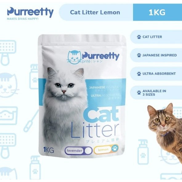 Purreetty Premium Cat Litter 1kg