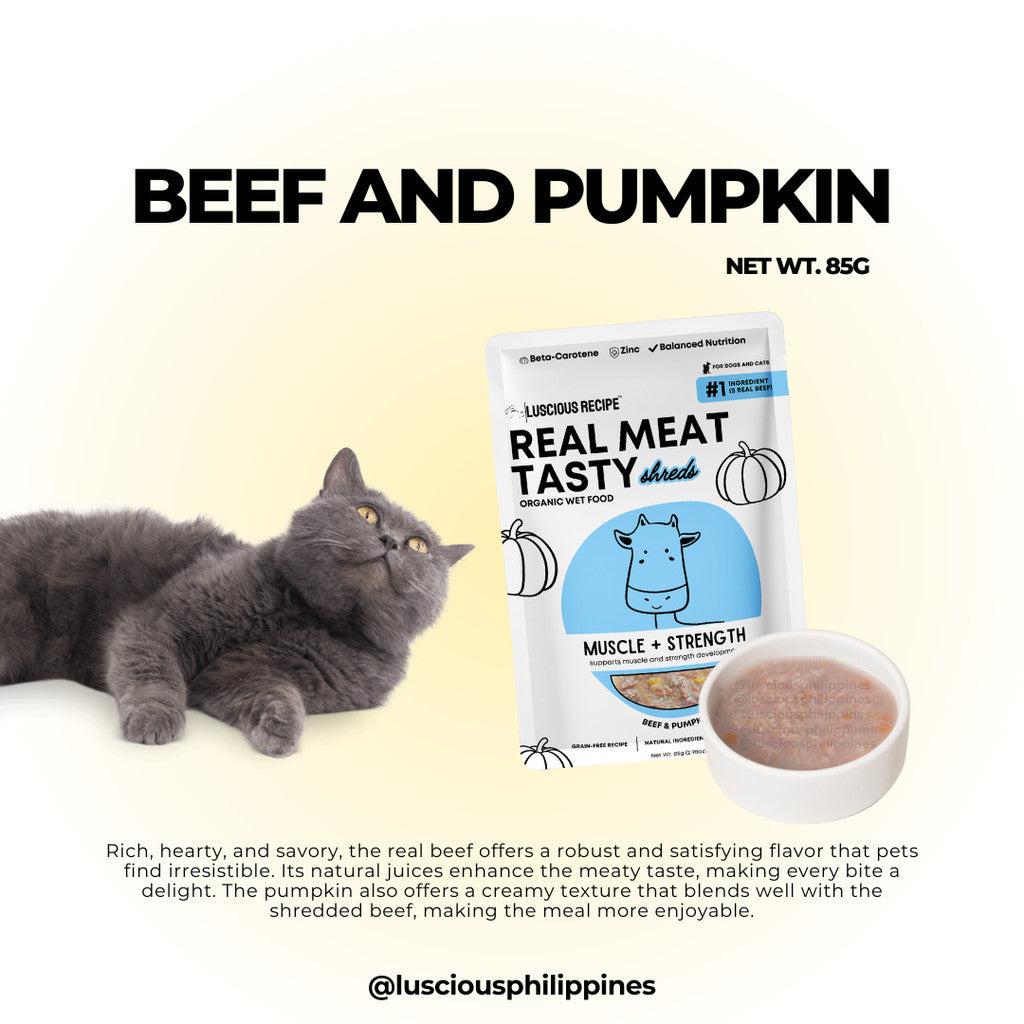 Luscious Recipe Real Meat Organic Wet Food 85g