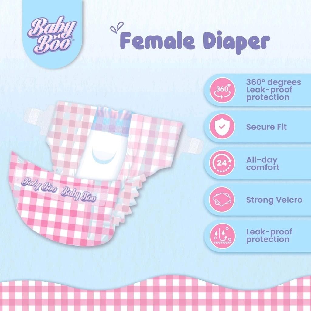 Baby Boo Diapers (XS, M, L, XL)