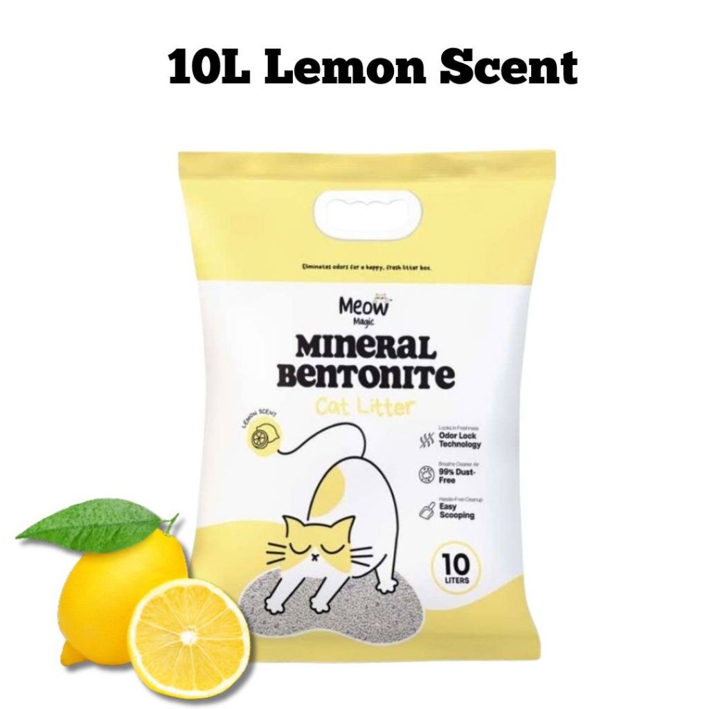 Meow Magic Bentonite Cat Litter Sand 10L