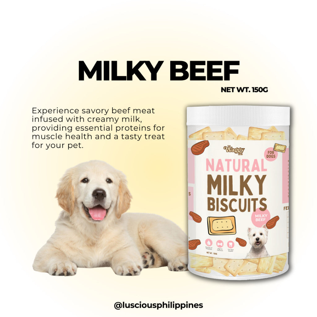 The Waggy Bites Natural Dog Treats 150g