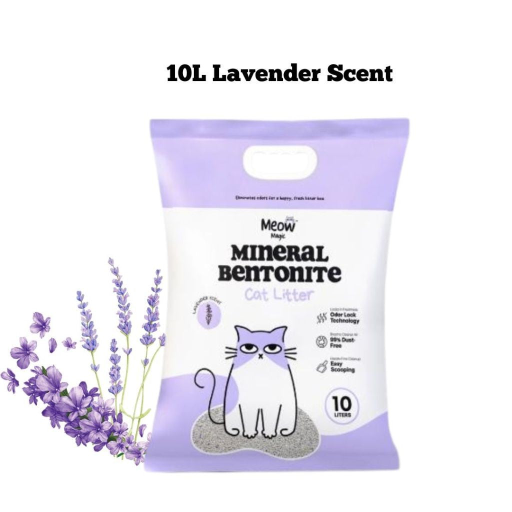 Meow Magic Bentonite Cat Litter Sand 10L