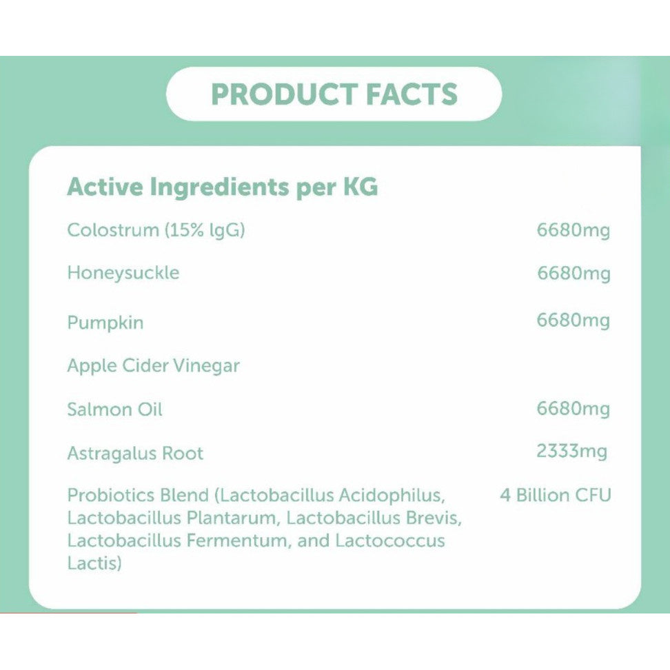 Dr. Shiba Supplement Treats Happy Tummy & Pro Immune Beef 40g