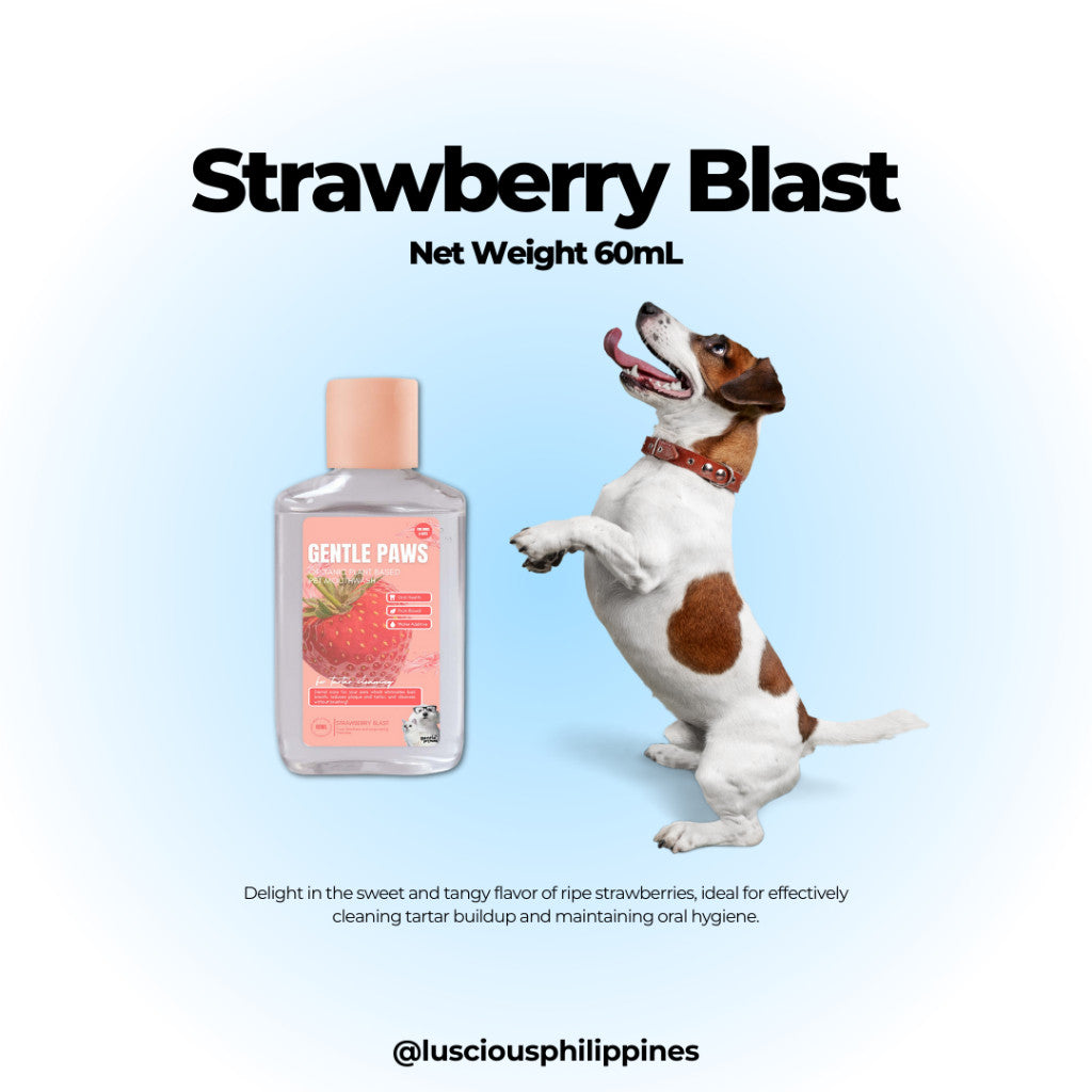 Gentle Paws Organic Pet Mouthwash Fresh Breath Oral Care 60ml