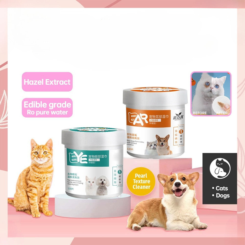 EYE Pet Cleaning Wipes for Dogs and Cats