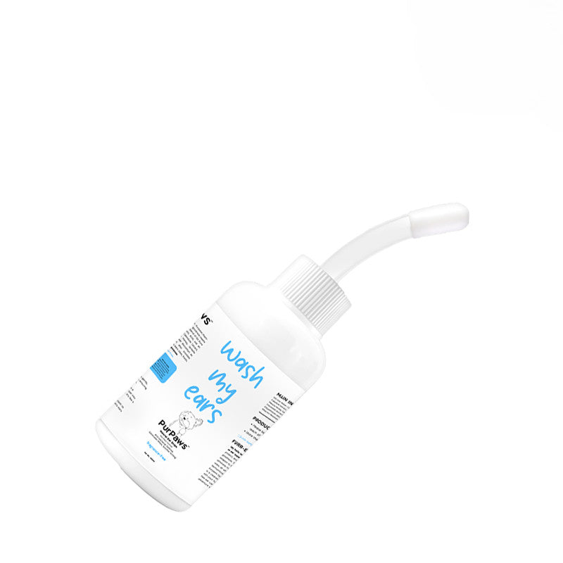 PurPaws Wash My Ear Pet Drops Fragrance Free 100ml