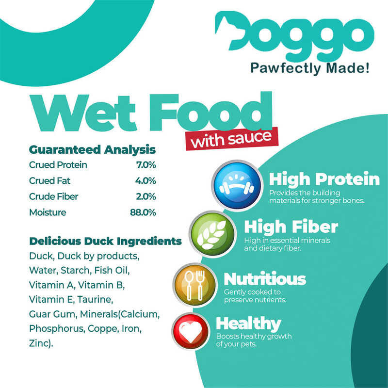 Doggo Delicious Duck With Sauce