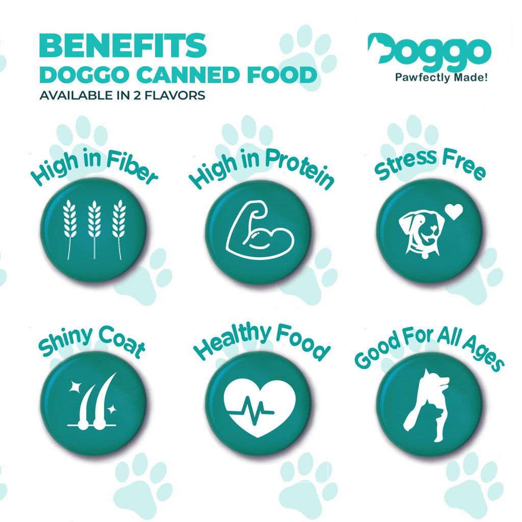 Doggo Organic Braised Beef Canned Dog Food 430g