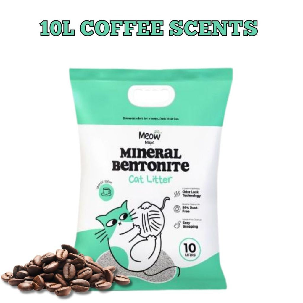 Meow Magic Bentonite Cat Litter Sand 10L