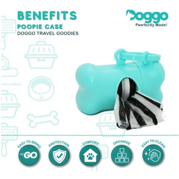 Doggo Poopie Case with Portable Hook