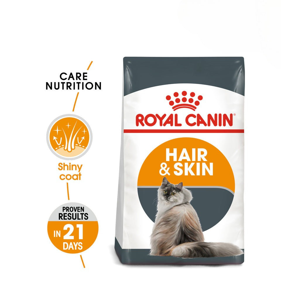 Royal Canin Hair & Skin Care Adult Dry Cat Food 400g