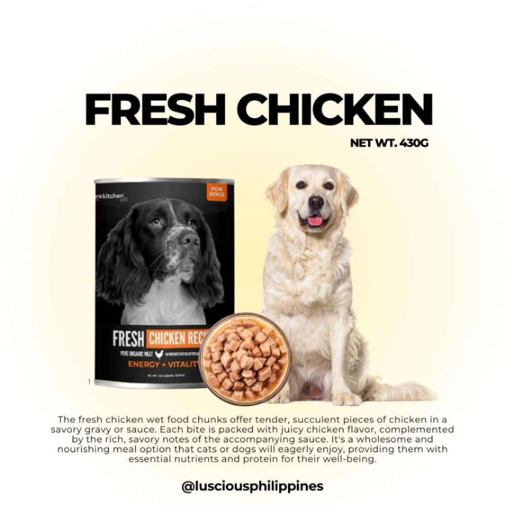 Bare Kitchen Organic Meat Wet Food 430g