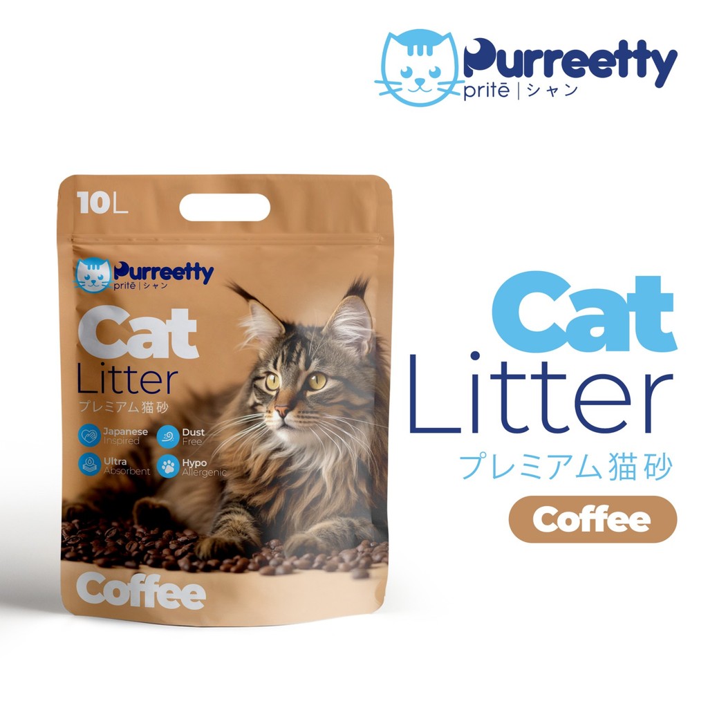 Purreetty Cat Litter 10L