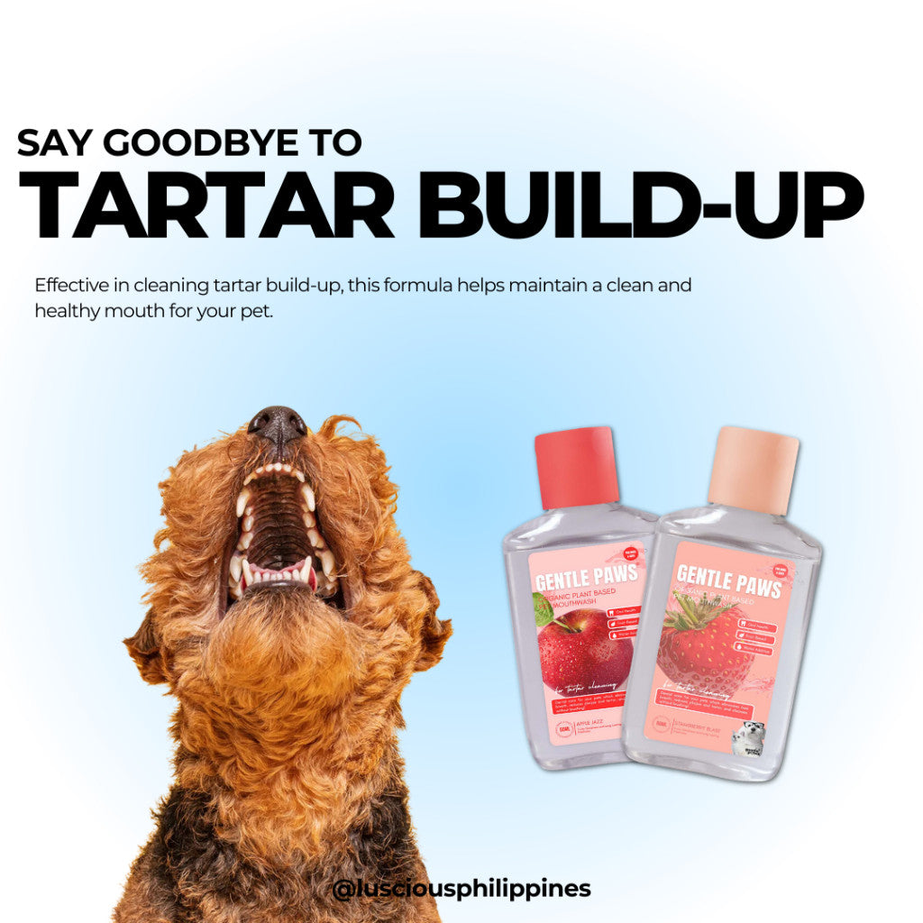 Gentle Paws Organic Pet Mouthwash Fresh Breath Oral Care 60ml