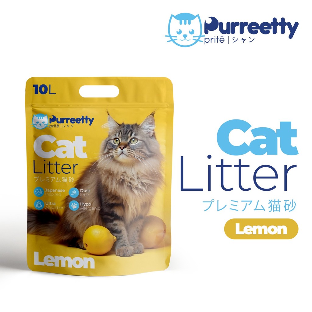 Purreetty Cat Litter 10L