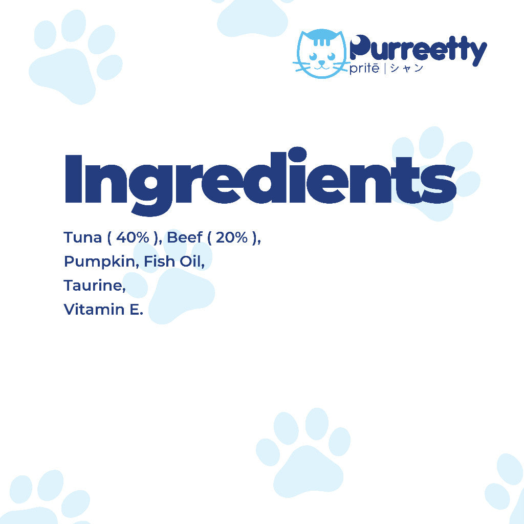 Purreety Superb Organic Premium Tuna & Pumpkin Pate 85g