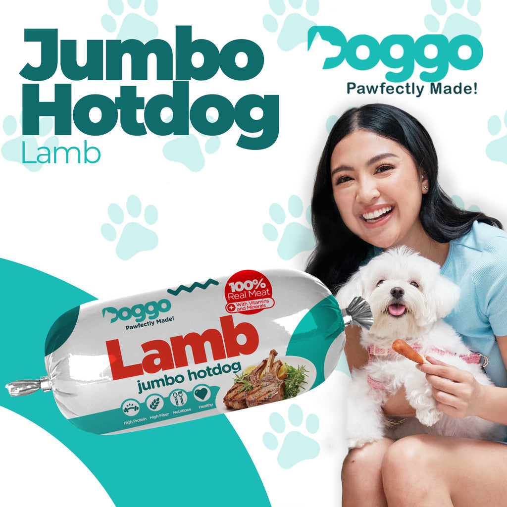 Doggo Jumbo Hotdog Lamb Flavor Dog Treat