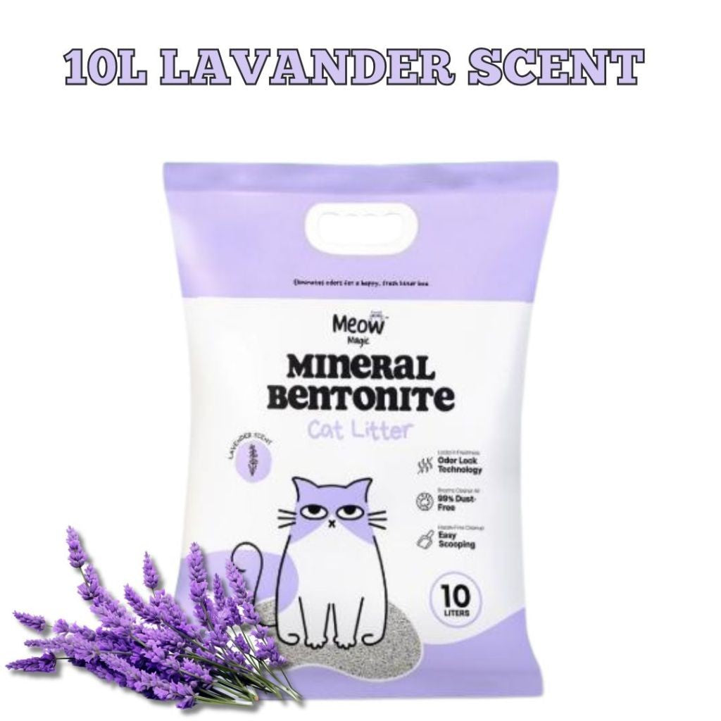 Meow Magic Bentonite Cat Litter Sand 10L