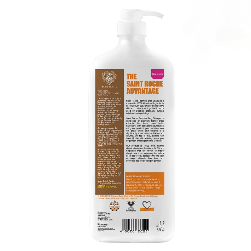 Saint Roche Premium Dog Shampoo Happiness 1000ml