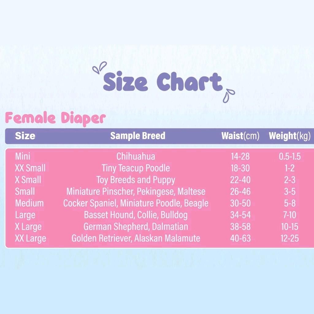 Baby Boo Diapers (XS, M, L, XL)