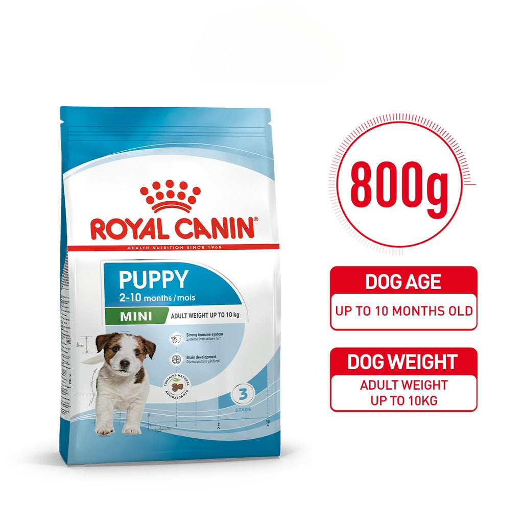 Royal Canin Mini Puppy Dry Dog Food 800g