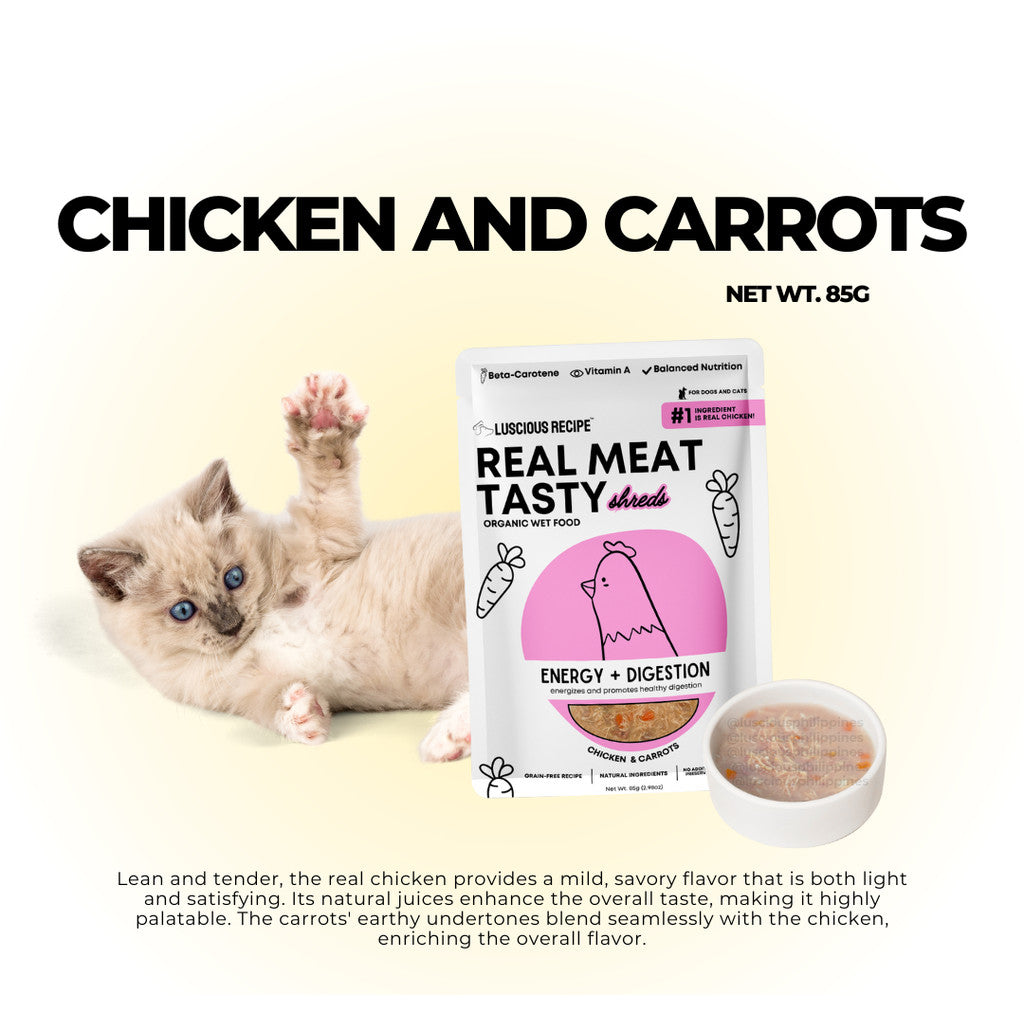 Luscious Recipe Real Meat Organic Wet Food 85g