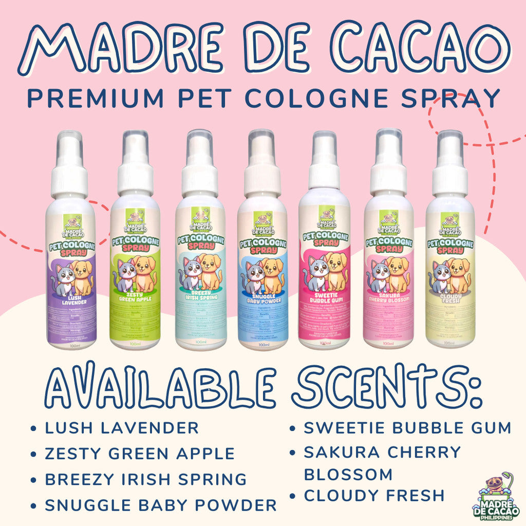 Madre De Cacao Premium Pet Cologne Spray 100ml