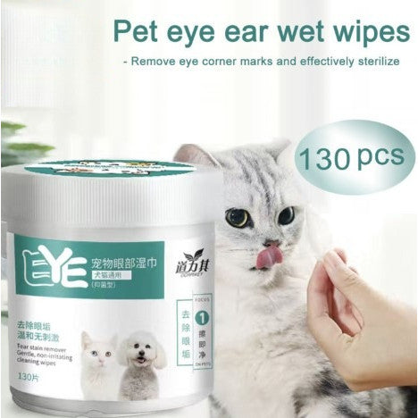 EYE Pet Cleaning Wipes for Dogs and Cats
